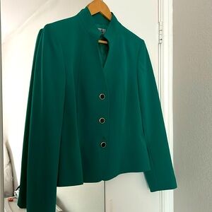 Green blazer